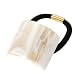 France Luxe Large Rectangle Ponytail Holder - Alba
