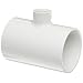 Spears PVC Pipe Fitting, Tee, Schedule 40, White, Socket x NPT Female