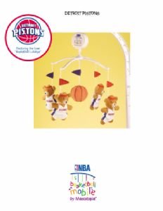Musical Mobile - Detroit Pistons - Officially Licensed NBA Product