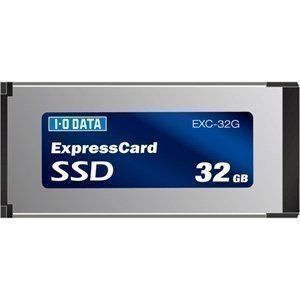 I-O DATA Express Card型 SSD EXC-32G