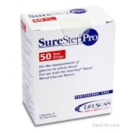 SureStep Pro Diabetic Test Strips - 50 Strips (Professional Care)