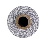 Bakers Twine - 240 Yards (Grey & White)