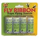 Pic Fly Ribbon Flying Insect Killer Clip Strip - 4 /Pack, 12 Ea
