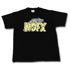 Buy NOFX - CHEESE LOGO T-shirt, Black made by Nofx now!
