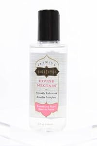 Kissable Water based Lubricant Divine Nectars Strawberry Kiwi Sensual Blend of Scents and Flavors 5oz Updated New Bottle by Kamasutra