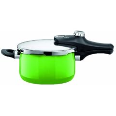 Silit 8605171711 Schnellkochtopf Sicomatic econtrol 4.5 Liter ohne Einsatz, lemon green