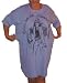 Funny Nightshirt in Purple MADE IN THE USA Roses are Red, Diamonds are Bright...