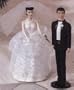 1997 Wedding Day Barbie and Ken Hallmark Ornament