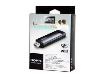 Sony UWA-BR100 USB Wi-Fi Network Adapter Retail Packaging