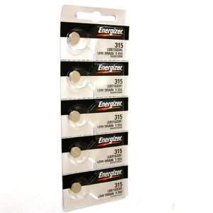 Energizer Lithium Watch Batteries Size SR716SW/315 (5 Per Pack)