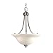 Read Galaxy Lighting 851381PT 3 Light Claremont Bowl Large Pendant Details Galaxy Lighting 851381PT 3 Light Claremont Bowl Large Pendant