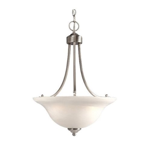 Galaxy Lighting 851381PT 3 Light Claremont Bowl Large Pendant