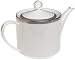 Royal Worcester Corinth Platinum Tea Pot and Cover 6 cup