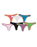 Hyp Naughty Ladies Cotton/Spandex Stretch Thong. HY401