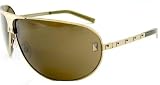 Roberto Cavalli - Roberto Cavalli ACASTO 240S H49 BROWN/GOLDBROWN Designer Sunglasses