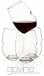 GoVino 12 Pack of Shatterproof Stemless Wine Glasses
