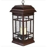 Westinghouse: Solar LED Patio Lantern ~ Recharges in Sun & Shade