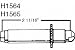 Carlson Quality Brake Parts H1564 Adjusting Screw Assembly