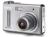 BenQ E520+,Extra Slim (22mm) [5 MP 3 X Optical Zoom} 2.5" LCD Digital Camera Sillver