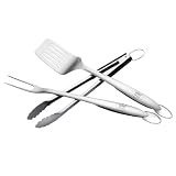 Weber Style 18700 Professional-Grade 3-Piece Stainless-Steel Tool Set by Weber