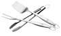 Weber Style 18700 Professional-Grade 3-Piece Stainless-Steel Tool Set