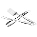 Weber Style 18700 Professional-Grade 3-Piece Stainless-Steel Tool Set