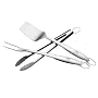 Weber Style 18700 Professional-Grade 3-Piece Stainless-Steel Tool Set