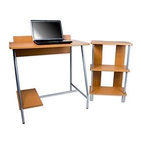 New Trademark Orispace Office In A Box Desk/Bookcase Combo Desk And Bookcase Compact Design
