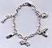 Beauty Day Silver Charm Bracelet