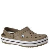 crocs Unisex Crocband Clog,Khaki,Men's 13 M US/Women's 15 M US