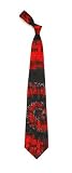 Nebraska Cornhuskers 100% Woven Silk Tie - NCAA College Athletics