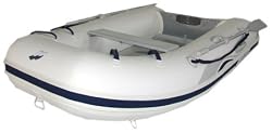 Mercury 270 Air Deck PVC Inflatable Boat, White, 8-Feet 10-Inch (2010 Model)