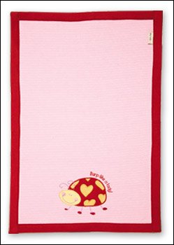 Stephen Joseph ADORABLE Lady Bug Burp Cloth