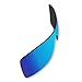 Replacement Polarized Lenses for Oakley Batwolf Sunglasses (Ice Blue Mirror)