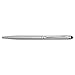 Zebra 33161 StylusPen Twist Ballpoint Pen/Stylus, Silver