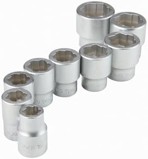 Pittsburgh Professional 9 Piece 3/8 Drive Metric Bolt Extractor Sockets by Pittsburgh Professional