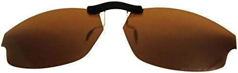 Custom Polarized Clip on Sunglasses For Oakley Crosslink Strike 56 OX8048 56-18-143 (Bronze Brown)