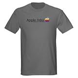 Apple Trib T-shirt Geeks / technology Dark T-Shirt by CafePress