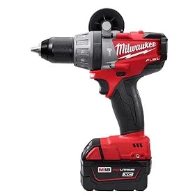 - Milwaukee M18 Fuel Hammer Drill Kit - 1/2in. Chuck, M18 XC RedLithium Batteries, Model# 2604-22: Home Improvement