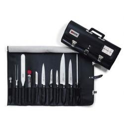 Click here to buy F. Dick 11 Piece Knife Chef's Set with Roll Bag by F. Dick Knives.