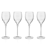 4 Magnificio White Wine Glasses