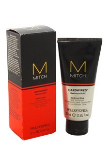 Paul Mitchell Mitch Hardwired Maximum Hold Spiking Glue for Men, 0.85 oz