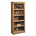 Bishop Pine Five Shelf Bookcase Bishop Pine by Sauder