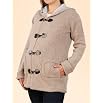 A Pea in the Pod: Toggle Closure Jersey Knit Maternity Coat
