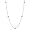 14k Yellow Gold Diamond Station Necklace (1/2 cttw, H-I Color, I1 Clarity), 18