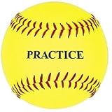 (Price/price/dozen)11'' Yellow Practice Softball(price/dozen)