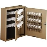 MMF Industries 30-Key Uni-Tag Single-Tag Compact Steel Key Cabinet (201903003)