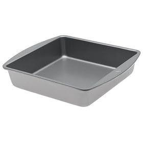 Click here to buy Chicago Metallic Duncan Hines 8-Inch Square Cake Pan by Chicago Metallic.
