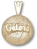 Florida Gators 14KT Gold Basketball Pendant