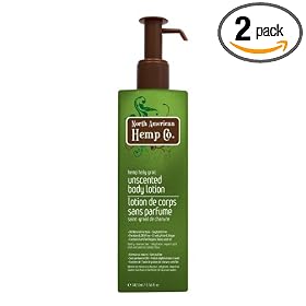 North American Hemp Co. Hemp Holy Grail (Unscented) Unscented Body lotion, 11.56 Ounce Bottles (Pack of 2)